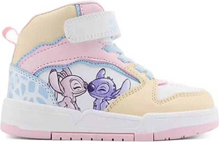 VanHaren sneakers lichtgeel roze