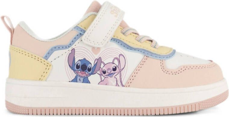 VanHaren Stitch sneakers lichtroze