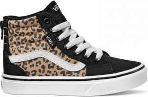 Vans MY Filmore Hi Zip Meisjes Sneakers (Cheetah)Black Doe