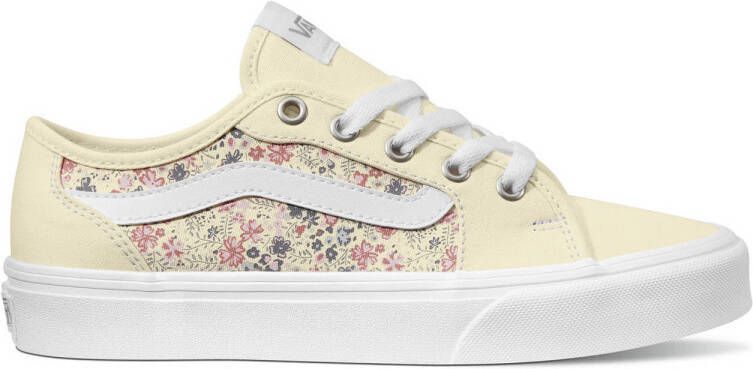 VANS Filmore Decon Floral sneakers met bloemenprint ecru