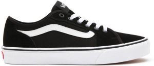 Vans Filmore Heren Sneakers (Suede Canvas)Black White