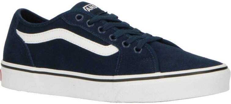 VANS Filmore Decon suède sneakers donkerblauw wit