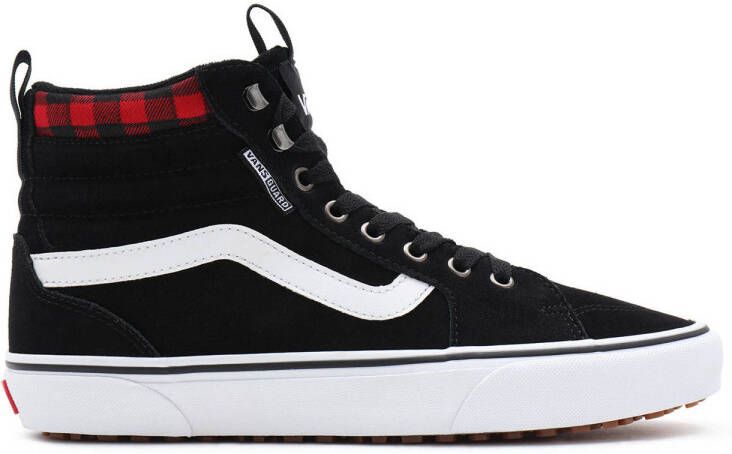 VANS Filmore Hi Guard sneakers zwart wit rood