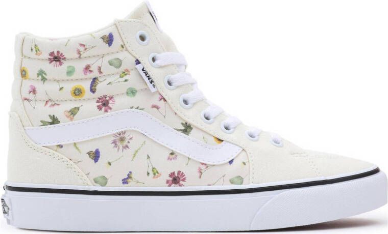 Vans Dames Filmore HI Pressed Floral Classic White BEIGE