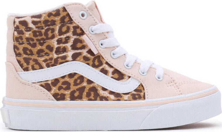 Vans Filmore Hi sneakers roze dierenprint Jongens Meisjes Canvas 32