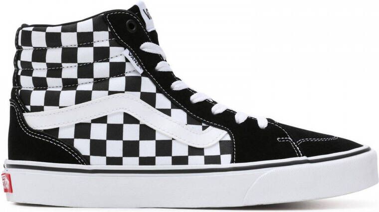 VANS Filmore Hi suède sneakers zwart wit