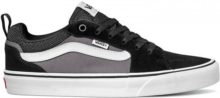 Vans Filmore Heren Sneakers (Suede Canvas) Black Pewter