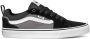 Vans Filmore Heren Sneakers (Suede Canvas) Black Pewter - Thumbnail 1