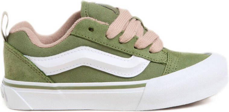 VANS Knu Skool sneakers groen roze