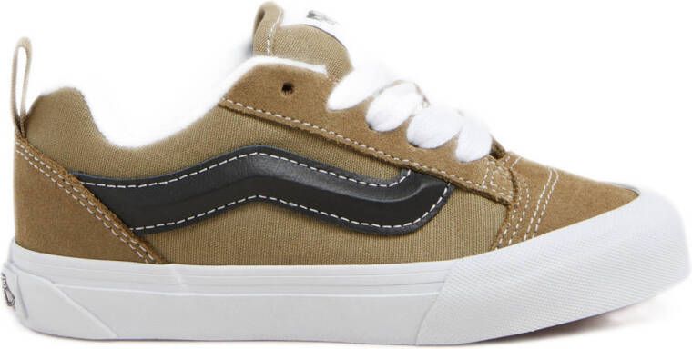 Vans Knu Skool Unisex Schoenen Olijf Maat: 27.5 Leer Foot Locker