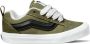 Vans Knu Skool Unisex Schoenen Olijf Maat: 36.5 Leer Foot Locker - Thumbnail 1