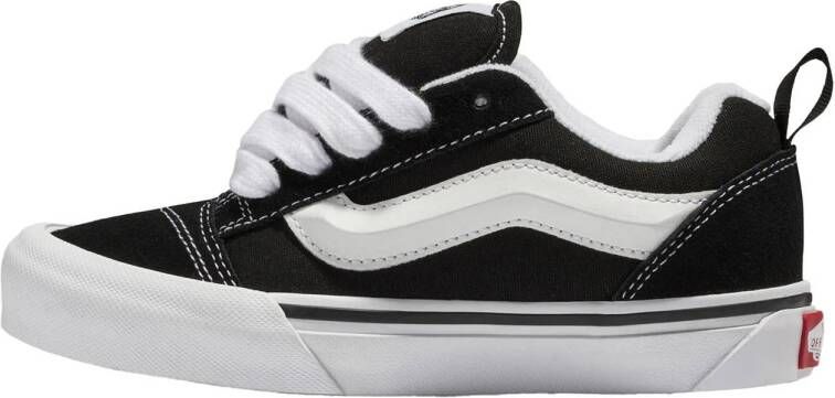 Vans Knu Skool Unisex Schoenen Zwart Maat: 34.5 Leer Foot Locker