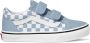 Vans Old Skool Color Theory Checkerboard sneakers lichtblauw wit Textiel 33 - Thumbnail 1