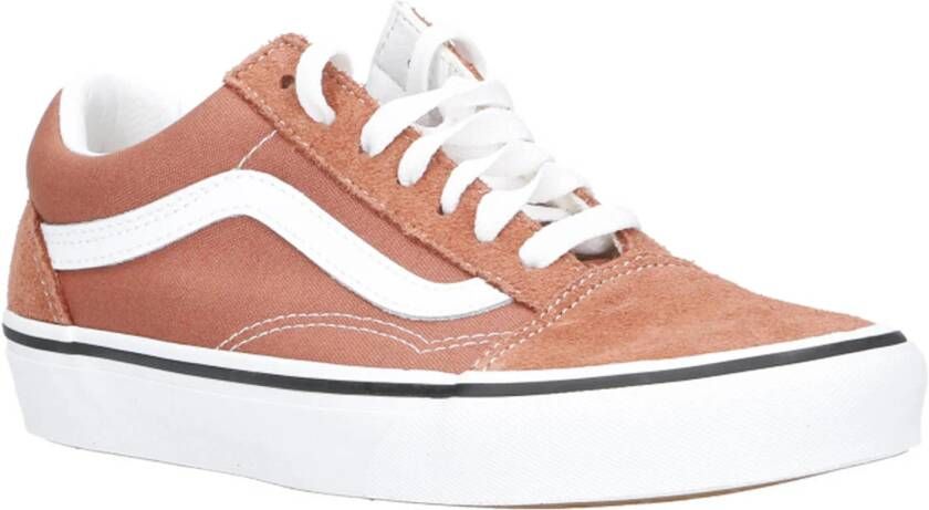 VANS Old Skool Color Theory sneakers koraalrood wit