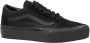 Vans Old Skool Platform Sneakers Unisex Black Black - Thumbnail 1