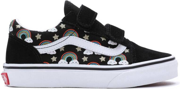 Vans Old Skool V RAD RAINBOW sneakers zwart Suede 27
