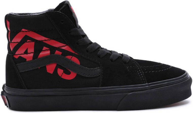 Vans SK8-Hi sneakers zwart rood Suede Meerkleurig 27