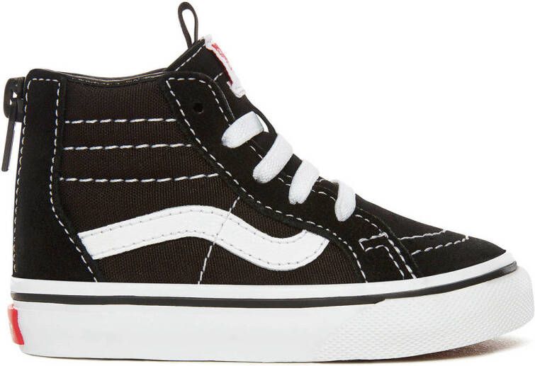 Vans SK8-Hi Zip sneakers zwart Textiel Effen 23 5