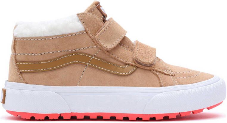 Vans SK8-Mid Reissue V MTE-1 sneakers beige rood Bruin Suede 23 5