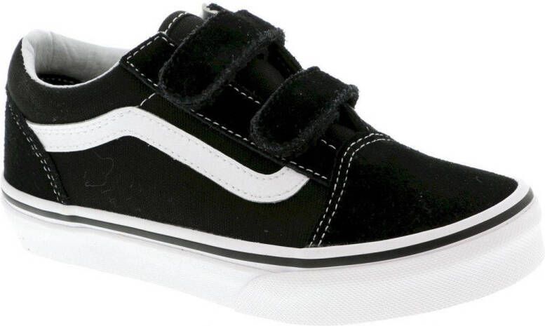 Vans Jn Old Skool V (gs) Skate Schoenen black true white maat: 36 beschikbare maaten:35 36 38.5 39 36.5