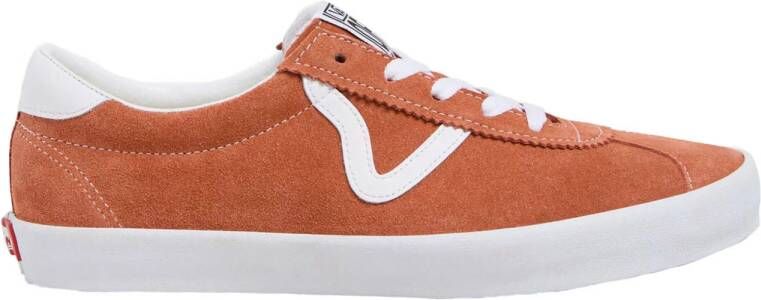 VANS Sport Low Color Theory suède sneakers cognac wit