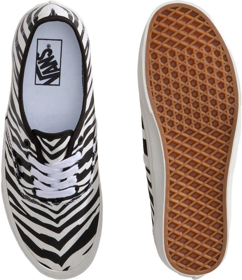 VANS Authentic Animalier sneakers met zebraprint wit zwart - Foto 2