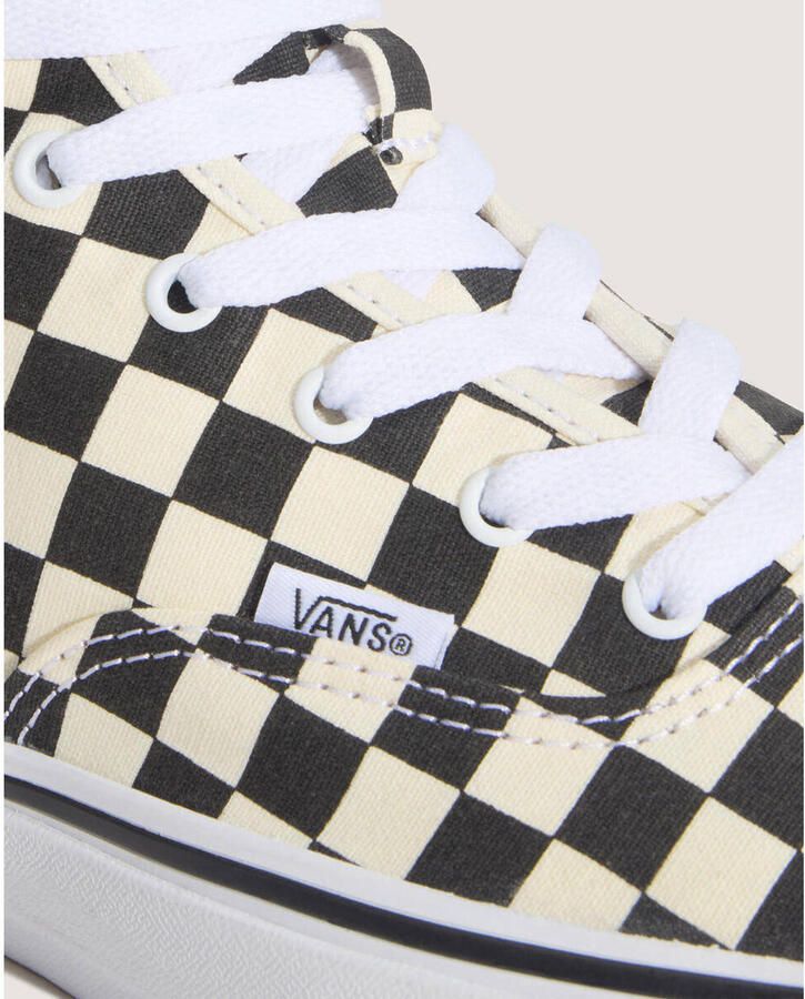 VANS Authentic Hi 2.0 katoenen geruite sneakers zwart wit - Foto 2