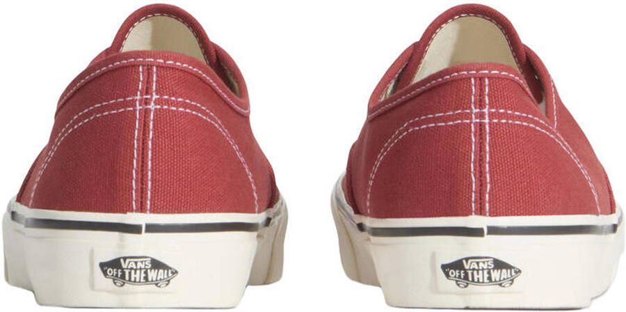 Vans Authentic katoenen sneakers rood wit - Foto 3