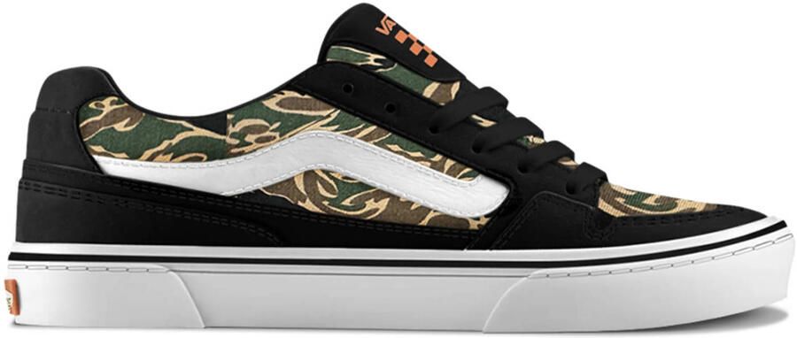 VANS Caldrone katoenen sneakers met print zwart camel