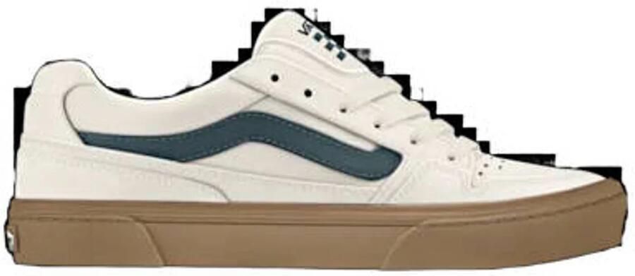 VANS Caldrone suède sneakers ecru zwart
