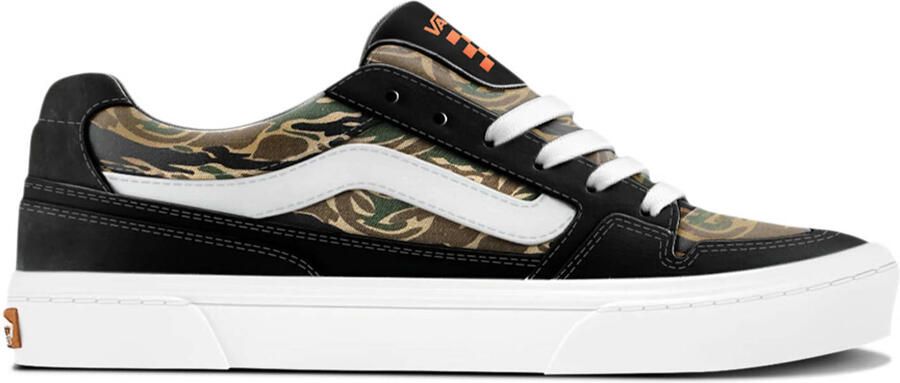 Vans Caldrone suède sneakers zwart wit