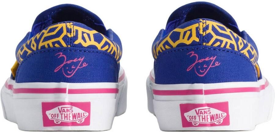Vans Classic Slip-On Kpop Demon Hunters sneakers met print blauw aqua - Foto 3