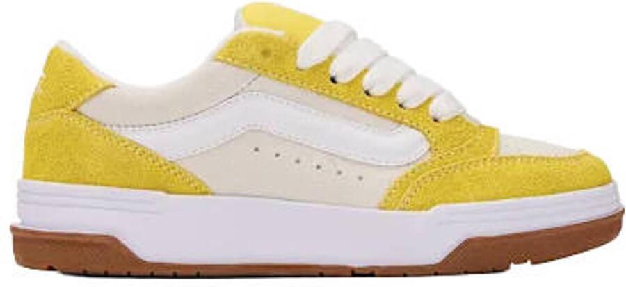 VANS Hylande suede sneakers geel wit