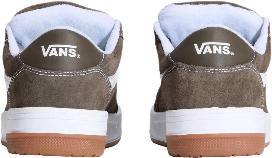 VANS Hylane sneakers donkerbruin wit - Foto 2