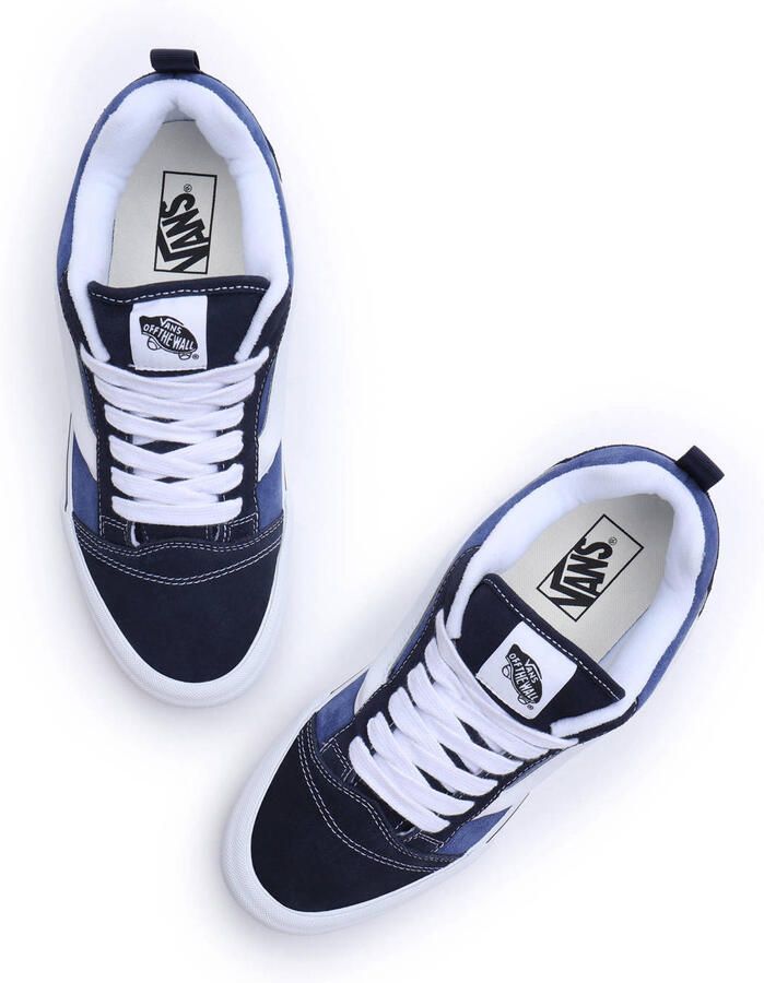 Vans Knu Skool Schoenen Blauw Maat: 38.5 Suède Foot Locker - Foto 2