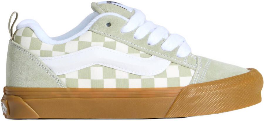 VANS Knu Skool sneakers lichtgroen ecru