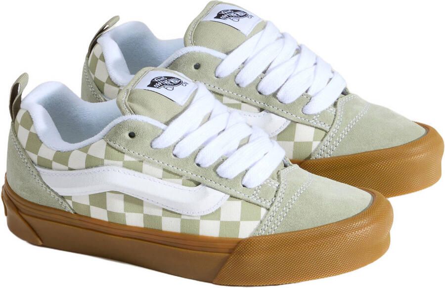 VANS Knu Skool sneakers lichtgroen ecru - Foto 3