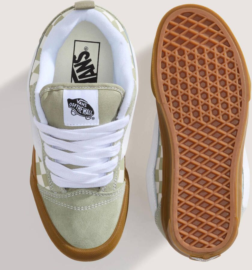 VANS Knu Skool sneakers lichtgroen ecru - Foto 2
