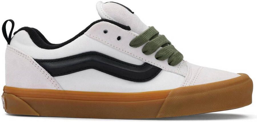 VANS KNU Skool sneakers wit beige zwart