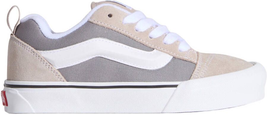 VANS Knu Skool suede sneakers grijs roze