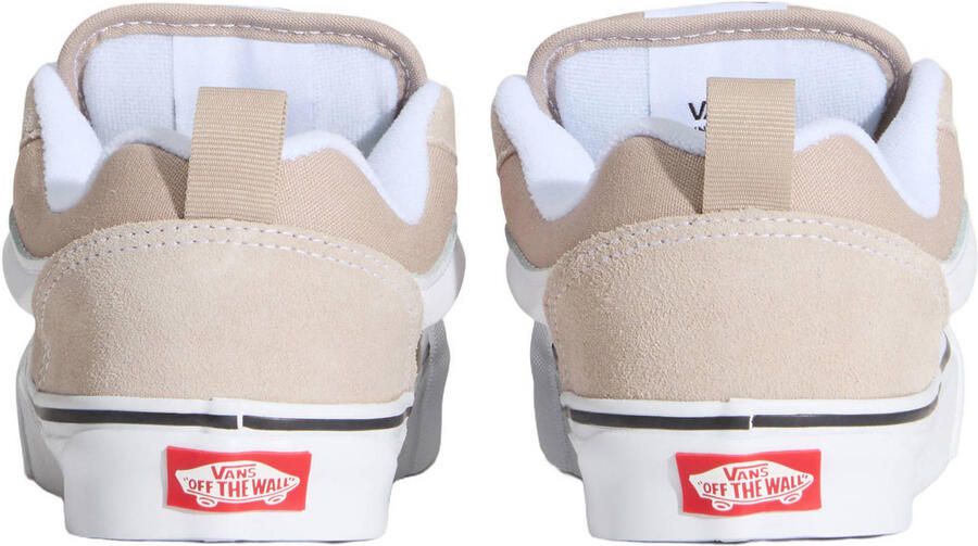 VANS KNU Skool suede sneakers lichtgeel wit - Foto 3
