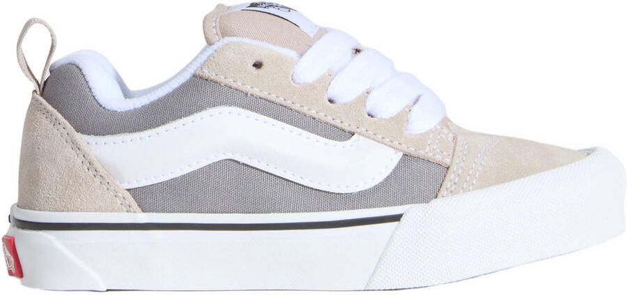 VANS Knu Skool suede sneakers roze grijs