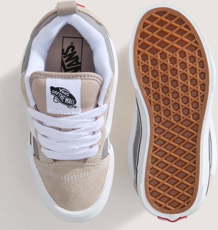 VANS Knu Skool suede sneakers roze grijs - Foto 2