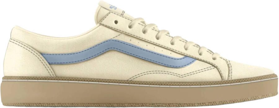 Vans Old Skool 36 CUP suède sneakers ecru lichtblauw