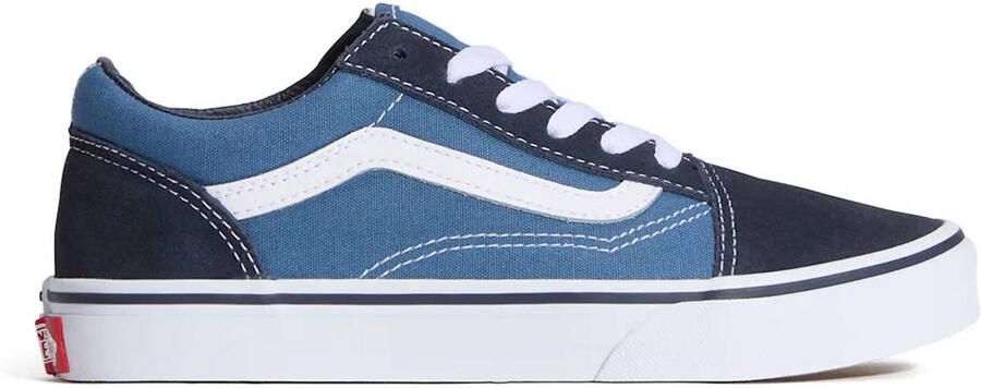 VANS Old Skool katoenen sneakers met print donkerblauw blauw