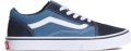 Vans Old Skool katoenen sneakers met print donkerblauw blauw Canvas - Blauw