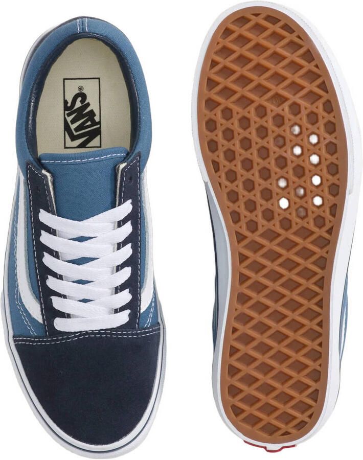VANS Old Skool katoenen sneakers met print donkerblauw blauw - Foto 2