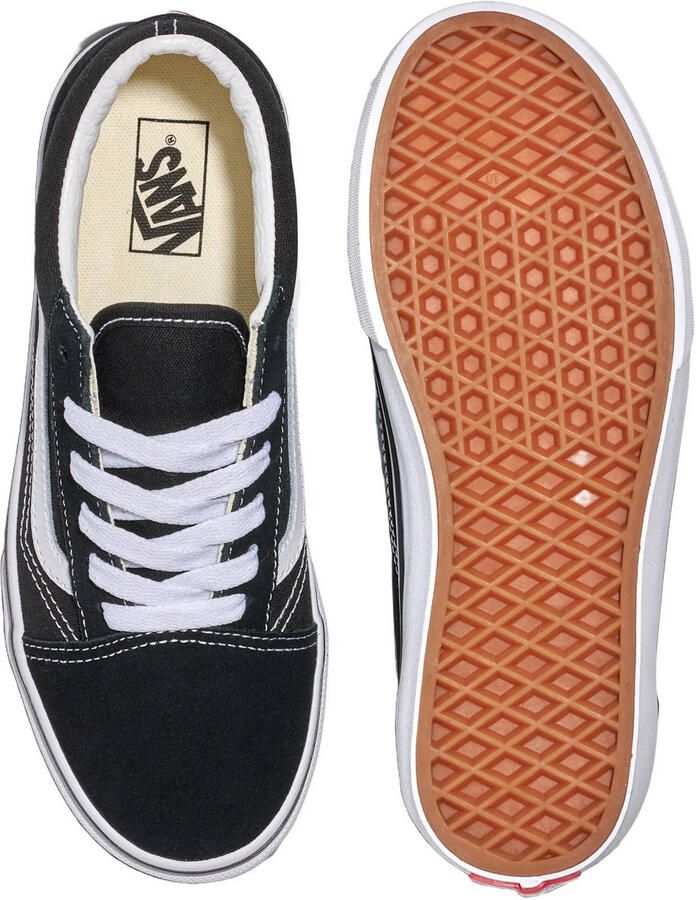 VANS Old Skool katoenen sneakers met print zwart wit - Foto 2