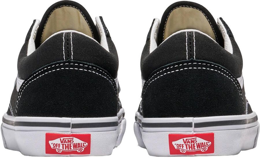 VANS Old Skool katoenen sneakers met print zwart wit - Foto 3