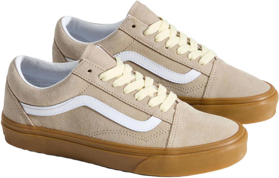 Vans Old Skool Gum Aluminum Suede Unisex - Foto 3